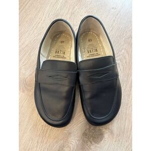 Earthing Harmony Grounding Barefoot Penny Loafers Black Shoes Woman's 41 Turkish